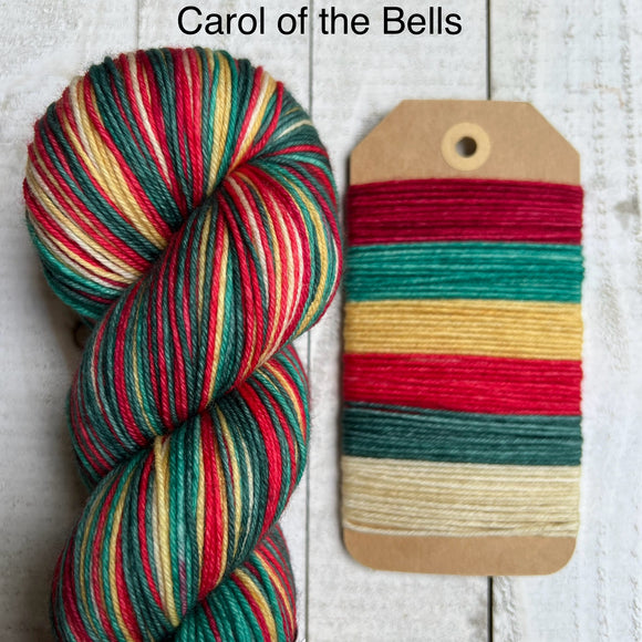 Dye to Order Carol of the Bells Self Striping