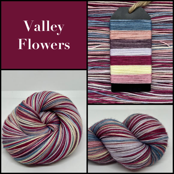 Dye to Order Valley Flowers Self Striping