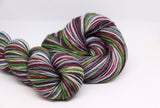 Dye to Order Coal in my Stocking Christmas Self Striping